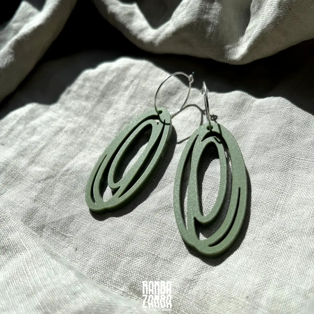RAMBAZAMBA Boucles d'oreilles "Doodle hoops"