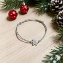 Bracelet "Flocon de neige"