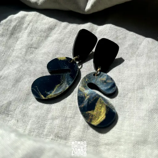 [US0437] RAMBAZAMBA Boucles d'oreilles "Chippy stud"